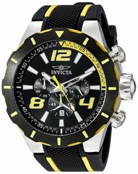 Invicta Watches : 20104 Black Dial Chronograph Men Watch