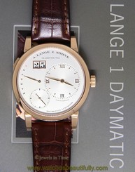 A. Lange & Sohne Lange 1 Daymatic 18k Rose Gold Mens Watch Box/Papers 320.032