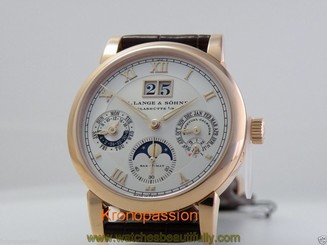 A.Lange & Sohne Langematik Perpetual Calendar 18K Rose Gold Ref. 310.032 New !
