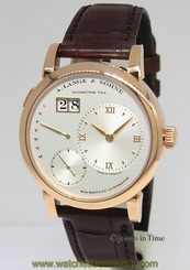 A. Lange & Sohne Lange 1 Daymatic 18k Rose Gold Watch Box/Papers NEW 320.032