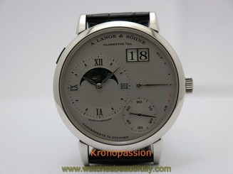 A.Lange & Sohne Grande Lange 1 Moonphase Platinum 41mm New !