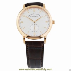 A. Lange & Sohne Saxonia Automatic 380.032 18kt Rose Gold COMPLETE Ret: $25,800