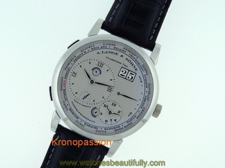 A.Lange & Sohne Lange 1 Time Zone Platinum 41.9 mm Ref.116.025