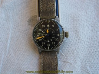 1940'S VINTAGE GERMAN PILOT A.LANGE&SOHNE NAVIGATION WRISTWATCH,FL-23883 CLASS