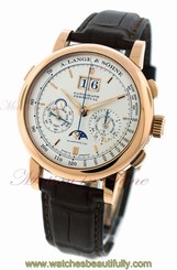 A. Lange & Sohne Datograph Perpetual Chronograph Flyback 41mm Rose Gold 410.032