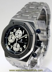 Audemars Piguet Royal Oak Offshore Steel Chronograph Mens Watch 26170ST