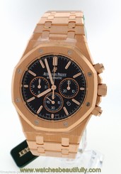 Audemars Piguet Royal Oak Rose Gold 41mm Chronograph 26320or