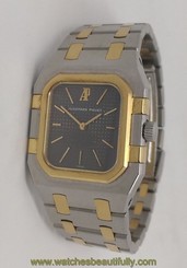 Audemars Piguet Royal Oak Ladies Quartz Gold & Steel Watch 25x32mm