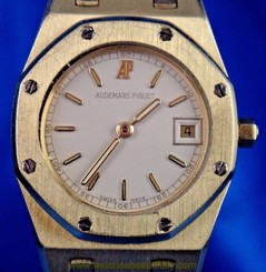 Audemars Piguet ROYAL OAK 18K Yellow Gold Women's Watch Date Quartz Ref# 1308