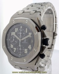 Audemars Piguet Royal Oak Offshore Steel Black Dial Watch 26170ST.OO.1000ST.08