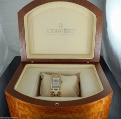 $38,000 Ladies Audemars Piguet Promesse 18K Yellow Gold Original Diamond Watch