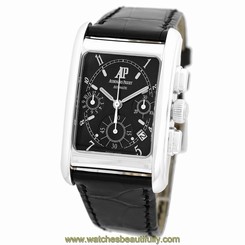 AUDEMARS PIGUET 18K White Gold Edward Piguet Chronograph 25925BC Warranty BOX