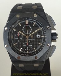 AUDEMARS PIGUET ROYAL OAK OFFSHORE CARBON CERAMIC CHRONOGRAPH REF 26400AU