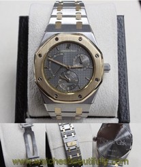 AUDEMARS PIGUET ROYAL OAK NO442 D-44254 POWER RESERVE 18K GOLD & STAINLESS STEEL