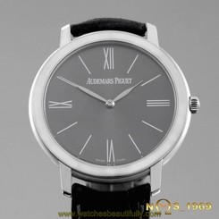 AUDEMARS PIGUET 18K WHITE GOLD 15093BC ULTRA THIN 38MM 2004 B&P