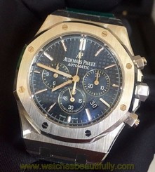 Audemars Piguet Royal Oak Chronograph 41mm Blue 26320st boutique NEW Limited