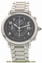 Men's Audemars Piguet Millenary Stainless Steel Chronograph Watch E47449