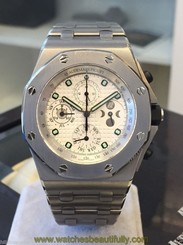 Mens AUDEMARS PIGUET Royal Oak Chronograph Titanium Perpetual Calendar Watch