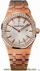 Audemars Piguet Royal Oak Lady Quartz 67651or.zz.1261or.01 Rose Gold Ret: $37800