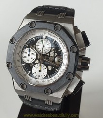 AUDEMARS PIGUET ROYAL OAK OFFSHORE LIMITED EDITION RUBEN BARRICHELLO II TITANIUM