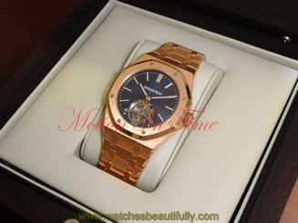 Audemars Piguet Royal Oak Extra-Thin Tourbillon Blue Dial 26510OR.OO.1220OR.01