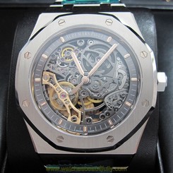 Audemars Piguet 15407ST.OO.1220ST.01 Royal Double Wheel Skeleton Openworked NEW