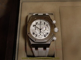 Audemars Piguet Royal Oak Offshore Ladies' "White Edition" 26283ST.OO.D010CA.01
