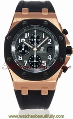 AUDEMARS PIGUET ROYAL OAK OFFSHORE ROSE GOLD RUBBERCLAD 25940OK.OO.D002CA.01
