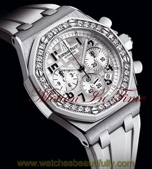 AUDEMARS PIGUET ROYAL OAK OFFSHORE WOMEN'S WHITE DIAMOND 26048SK.ZZ.D010CA.01