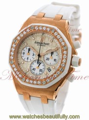Audemars Piguet Royal Oak Offshore Diamond Ladies Watch R/G 26048OK.ZZ.D010CA.01