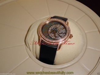 Audemars Piguet Millenary Ladies' 18kt Rose Gold Diamond 39mm 77303OR.ZZ.D009SU