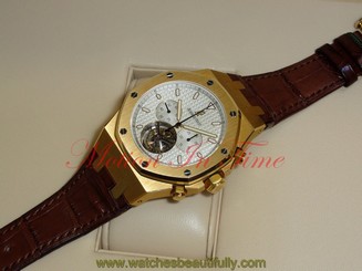 Audemars Piguet Royal Oak Jumbo Tourbillon Chronograph Y/G 25977BA.OO.D088CR.01