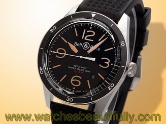 Bell & Ross BR 123 Sport Heritage Men's Stainless Steel Automatic Watch 3700728815173