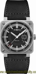 BR-03-96-GRANDE-DATE BELL & ROSS AVIATION BRAND NEW & AUTHENTIC MENS WATCH