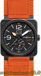 BR-03-51-GMT-CARBON BELL & ROSS AVIATION BRAND NEW AUTHENTIC AUTOMATIC WATCH 845960025935