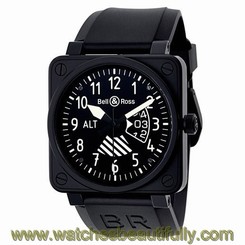 Bell and Ross Aviation BR01 Flight Instruments Men's Watch BR01-ALTIMETER