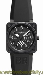 BR-01-ALTIMETER BELL & ROSS AVIATION BRAND NEW LIMITED EDITION MENS WATCH