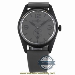 Bell & Ross COMMANDO BR123-COMMANDO Auto 41mm PVD Steel Mens Strap Watch Date
