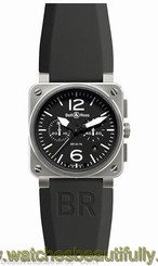 Bell & Ross Steel Automatic Stainless Steel BR-03-94 CARBON Retail: $5,800