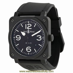 Bell and Ross BR0392-BL-CE Mens Watch