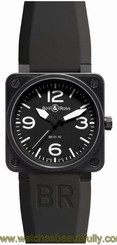  BR-01-92-CARBON BELL & ROSS AVIATION BRAND NEW & AUTHENTIC MENS WATCH