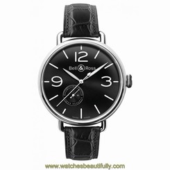 BELL & ROSS WW1-90 Reserve de Marche Gents Watch BRWW190-BL-ST/SCR RRP ��3200 NEW