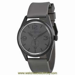 Bell and Ross Vintage Commando Grey Dial Mens Watch BRV123-COMMANDO