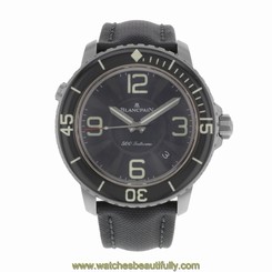 Blancpain 500 Fathoms 50015-12B30-52B Titanium Automatic Men's Watch