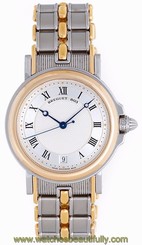 Breguet Marine Men's Steel & 18k Yellow Gold Automatic Watch 3400SA/12/X90