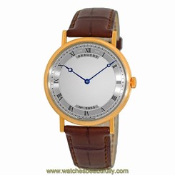 BREGUET 18K Yellow Gold Classique 5157BA Ultra Thin Automatic 5157 Box Warranty