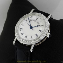 Breguet Classique Automatic 8068bb/52/964.dd00 18kt White Gold Ret: $21,100
