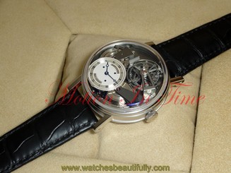 Breguet LaTradition Tourbillon Fusee Chain Platinum 41mm Skeleton 7047PT/11/9ZU
