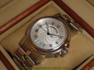 Breguet Marine Automatic Big Date, Silver Dial - Steel on Bracelet, Ref: 5817ST