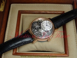 Breguet Tradition GMT Manual Wind 40mm 18kt Rose Gold Skeleton 7067BR/G1/9W6